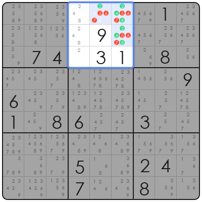 blank sudoku board